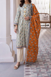 Zellbury Unstitched 2 Piece Digital Printed Lawn Collection'2024-WU-617